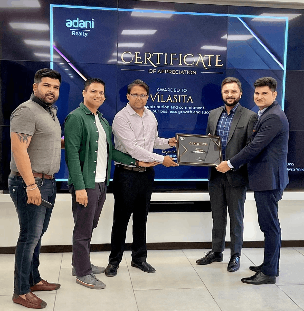 Vilasita Group Award
